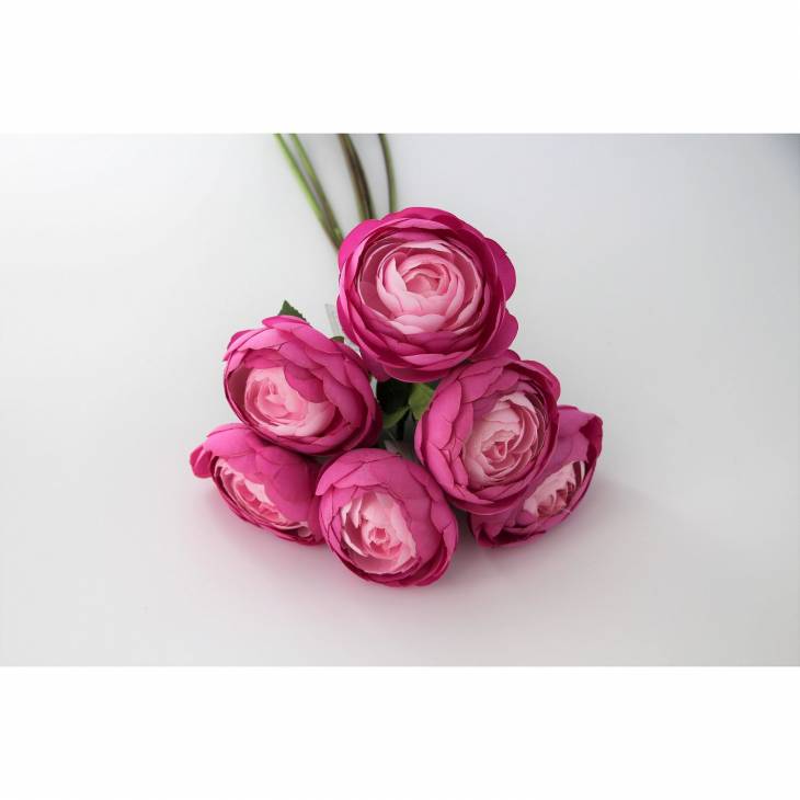 320669 Pembe Erengül 6Lı Yapay Çiçek