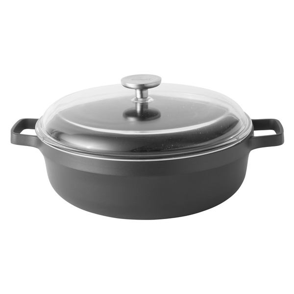BERGHOFF - Berghoff Gem Döküm Aluminyum Wok Tava 28 cm