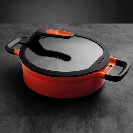 BERGHOFF GEM ORANGE 26 CM DÖKÜM SIĞ TENCERE
