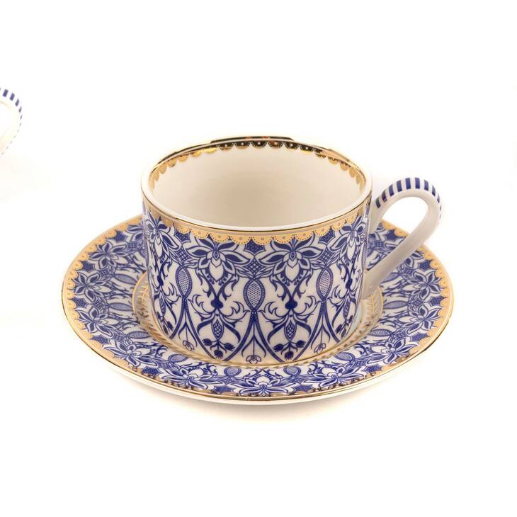 317140 Blue Dream 6'lI Çay Fincan Seti
