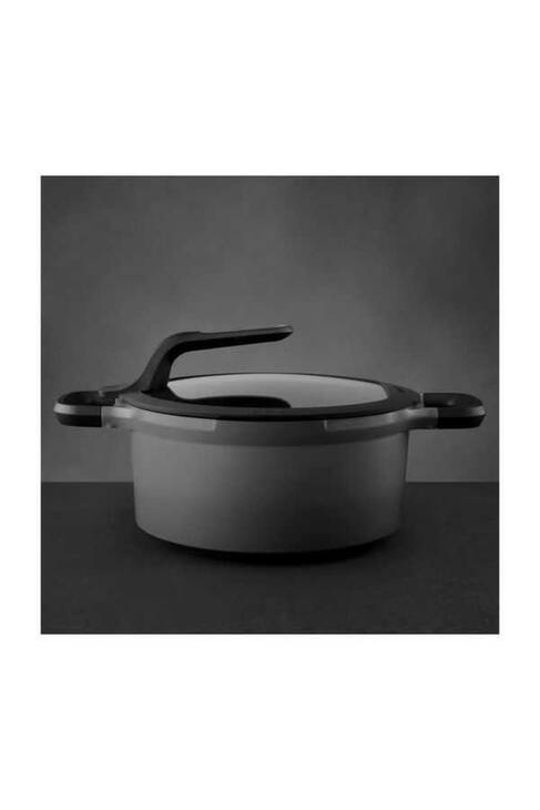 BERGHOFF GEM STAY COOL TENCERE GRİ 24 CM