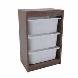 BİEN - BİENWOOD BIE-4003 3'LÜ PLASTİK ÇEKMECELİ RAF