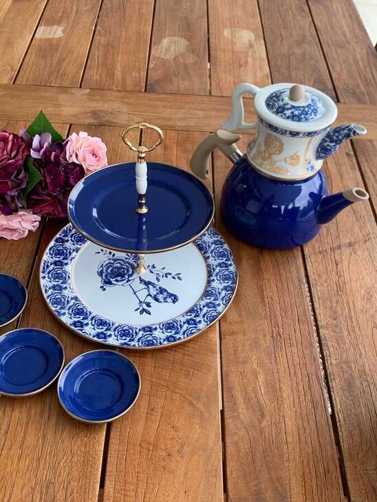 BLUE ROSE EMAYE KATLI KURABİYELİK