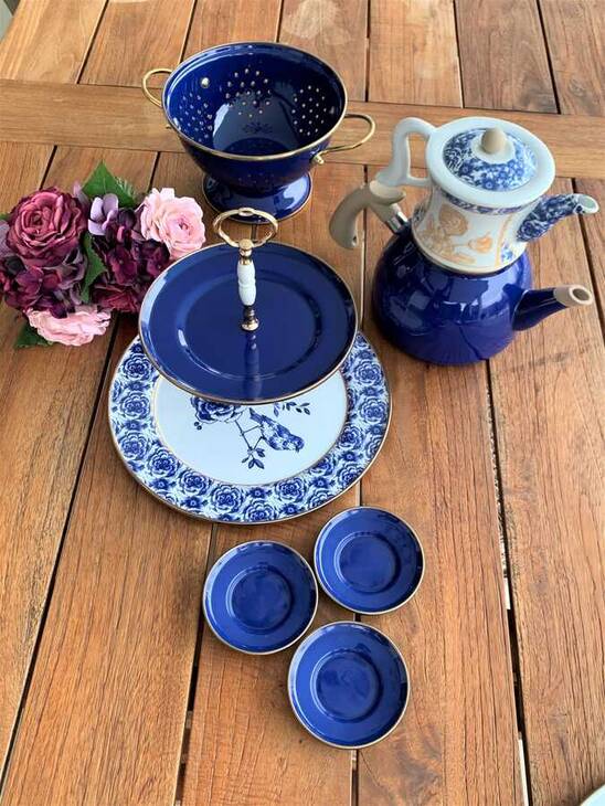 BLUE ROSE EMAYE KATLI KURABİYELİK