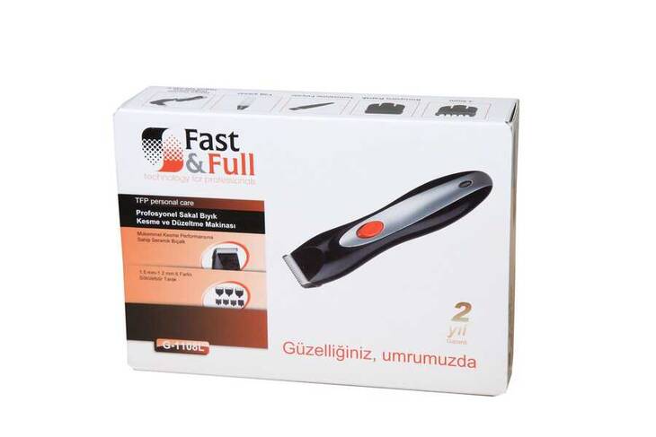 Fast Full Profesyonel Sakal Bıyık Kesme,Düzeltme Makinesi G-1108-L