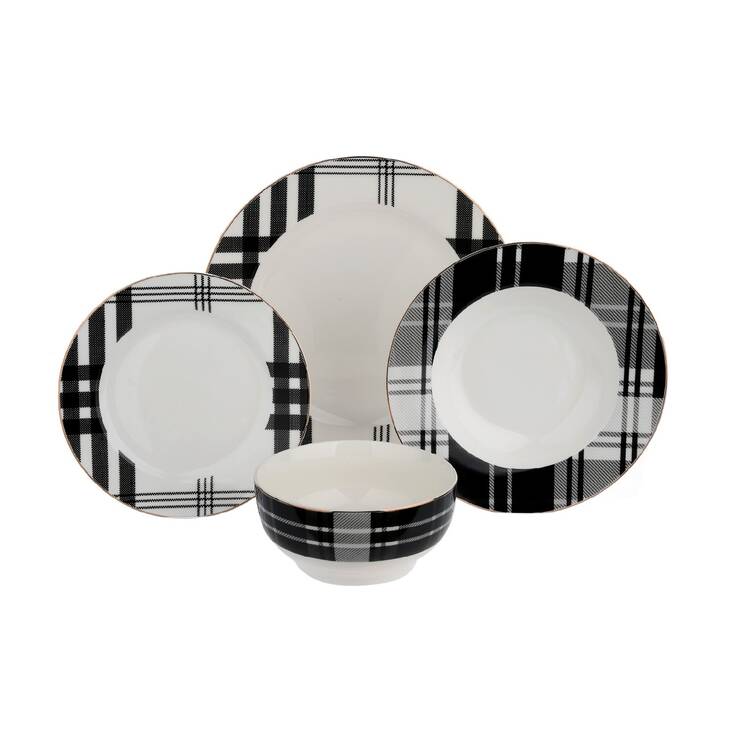 LYBA 001 THALİA 24 PARÇA YEMEK SETİ