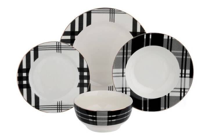 LYBA 001 THALİA 24 PARÇA YEMEK SETİ