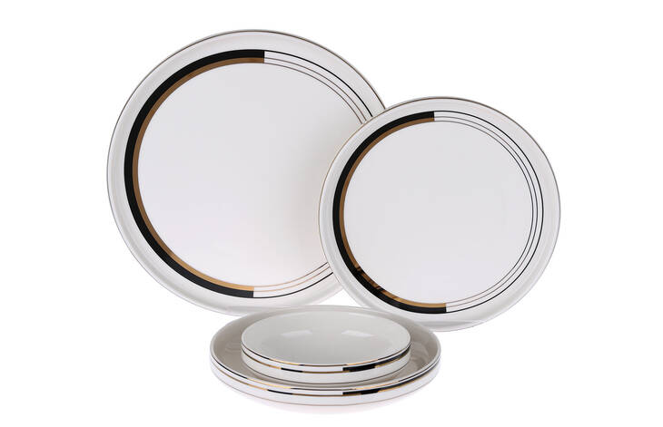 LYXI 012 PRUDENCE 24 PARCA BONE YEMEK TAKIMI
