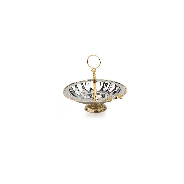 MI 032 SİLVER GOLD BUTTERFLY ŞEKERLİK 23&15 CM