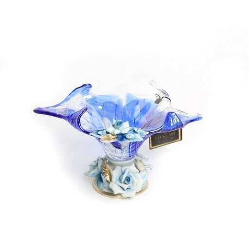 MURANO İTALY MAVİ ŞEKERLİK MO 108