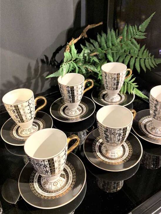 OTANTİK KAHVE FİNCAN TAKIMI LYKW 009