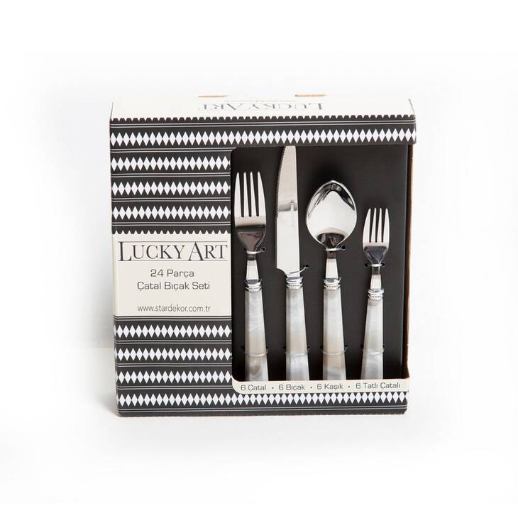 PEARL 24 PARÇA ÇATAL BIÇAK SET