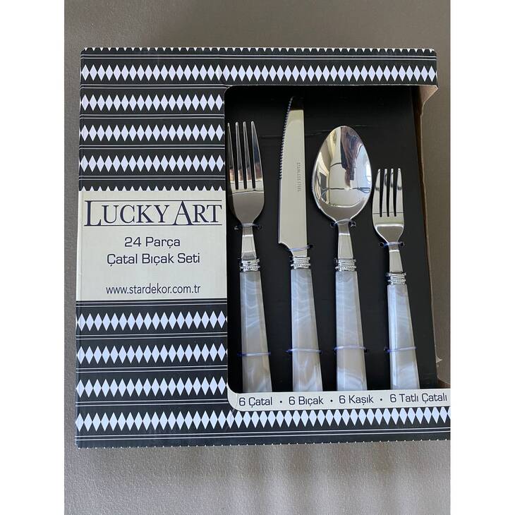 PEARL 24 PARÇA ÇATAL BIÇAK SET