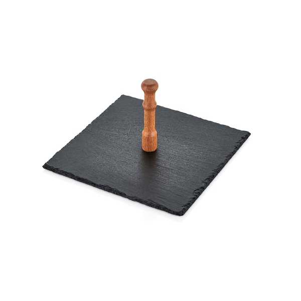 TABOO - TABOO TAB-1132 AHŞAP SAPLI ORTA KARE ARDUVAZ TAŞ