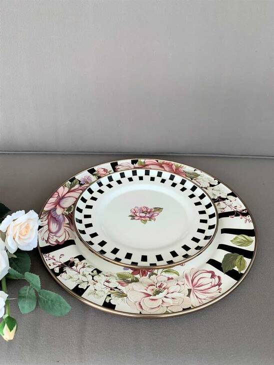ZVPS8236 DAMA 20 CM EMAYE PASTA TABAĞI